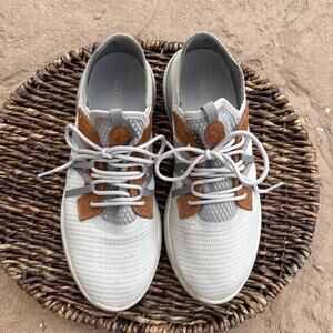 OluKai Men's Size 10 Mio Li Lightweight Athletic Sneakers Mist Grey/Poi